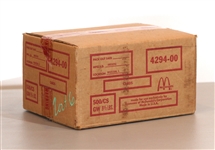 1992 Hoops McDonald Limited Edition Superstar Set Unopened Pack Case - Lot of 500 Packs