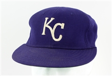 1970's (late) George Brett Kansas City Royals Game Worn Cap (MEARS LOA)
