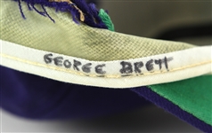 1970's (late) George Brett Kansas City Royals Game Worn Cap (MEARS LOA)