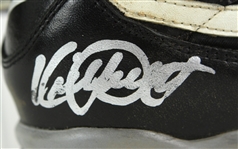 1993-94 Kirby Puckett Minnesota Twins Signed Game Worn Nike Cleats (MEARS LOA/*JSA* & PSA/DNA)