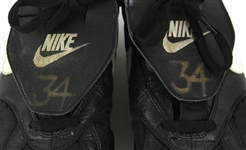 1993-94 Kirby Puckett Minnesota Twins Signed Game Worn Nike Cleats (MEARS LOA/*JSA* & PSA/DNA)