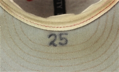 2003 Jim Thome Philadelphia Phillies Signed Game Worn Cap (MEARS LOA/JSA)