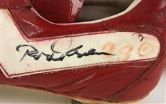 1982-85 Rod Carew California Angels Signed Game Worn Pony Cleats (MEARS LOA/JSA)