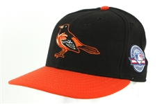 2004 (April 4) Rafael Palmeiro Baltimore Orioles Opening Day Game Worn Cap (MEARS LOA)