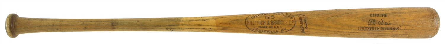 1965-68 Al Weis Chicago White Sox H&B Louisville Slugger Professional Model Game Used Bat (MEARS LOA)