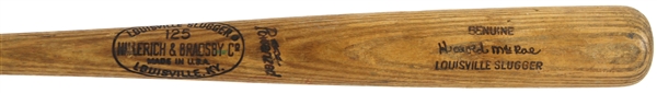 1970-72 Hal McRae Cincinnati Reds H&B Louisville Slugger Professional Model Game Used Bat (MEARS LOA)