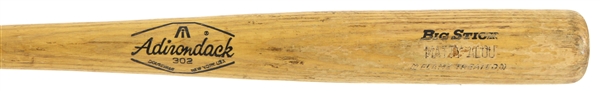 1968-70 Matty Alou Pittsburgh Pirates Adirondack Professional Model Game Used Bat (MEARS LOA)
