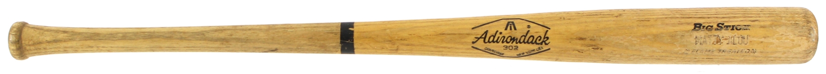 1968-70 Matty Alou Pittsburgh Pirates Adirondack Professional Model Game Used Bat (MEARS LOA)