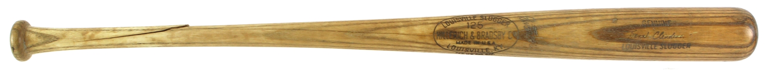 1965-68 Donn Clendenon Pittsburgh Pirates H&B Louisville Slugger Professional Model Game Used Bat (MEARS LOA)