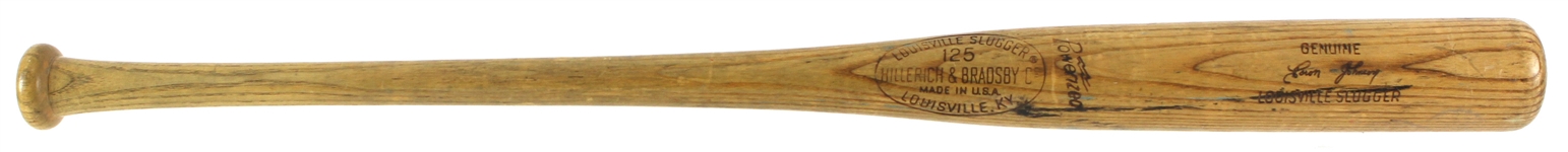 1965-68 Deron Johnson Reds/Braves H&B Louisville Slugger Professional Model Game Used Bat (MEARS LOA)