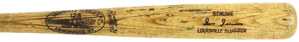 1973-75 Dan Driessen Cinciannati Reds H&B Louisville Slugger Professional Model Game Used Bat (MEARS LOA)