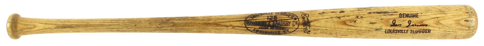 1973-75 Dan Driessen Cinciannati Reds H&B Louisville Slugger Professional Model Game Used Bat (MEARS LOA)