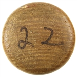 1973-75 Dan Driessen Cinciannati Reds H&B Louisville Slugger Professional Model Game Used Bat (MEARS LOA)