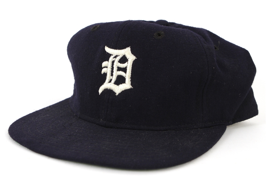 1980s (early) Lou Whitaker Detroit Tigers Game Worn Cap (MEARS LOA)