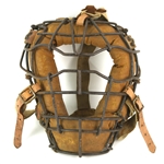 1940s circa Game Worn Catchers Mask (MEARS LOA)