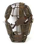 1891 circa AJ Reach Game Worn Catchers Mask (MEARS LOA)