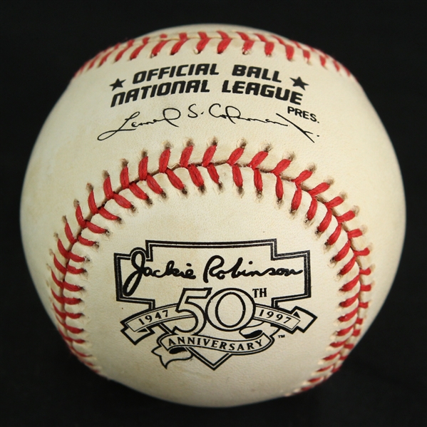 1997 Jackie Robinson 50th Anniversary ONL Coleman Baseball