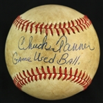 1979 Chuck Tanner Pittsburgh Pirates Signed OWS Kuhn World Series Game Used Baseball (MEARS LOA/JSA)