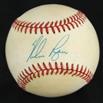 1984-86 Nolan Ryan Houston Astros Signed ONL Feeney Game Used Baseball (MEARS LOA/JSA)