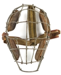 1910s circa Game Worn Catchers Mask (MEARS LOA)