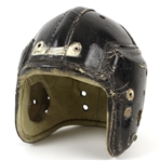 1940s circa Game Worn Football Helmet (MEARS LOA)