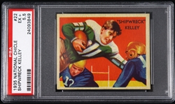 1935 Shipwreck Kelly Brooklyn Dodgers National Chicle Trading Card (PSA EX+ 5.5)