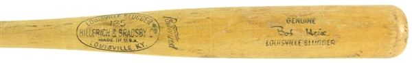 1970-71 Bob Heise San Francisco Giants H&B Louisville Slugger Professional Model Game Used Bat (MEARS LOA)