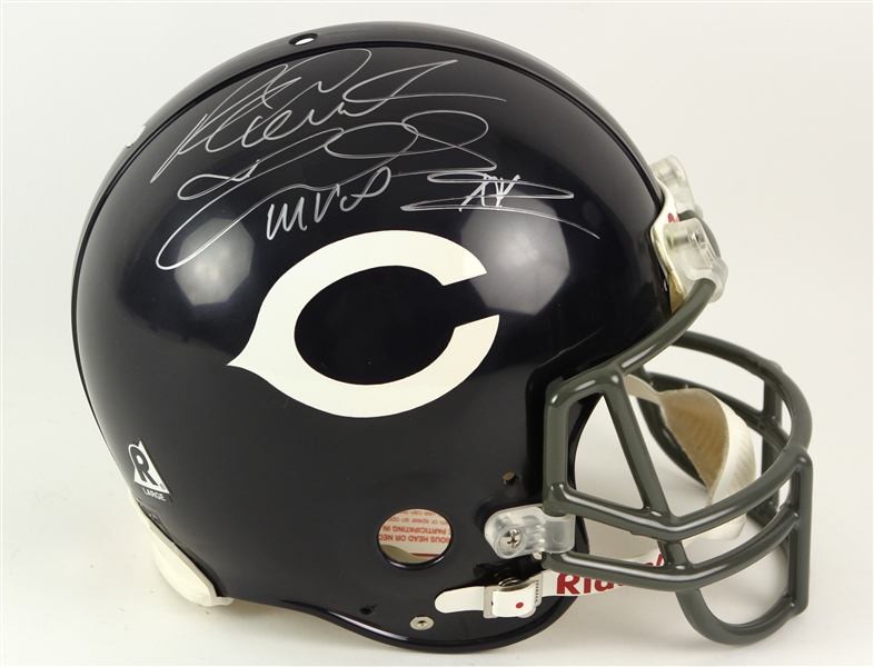 2000s Richard Dent Chicago Bears Signed Full Size Helmet (JSA)