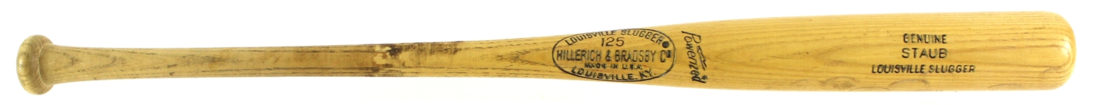 1973-74 Rusty Staub New York Mets H&B Louisville Slugger Professional Model Game Used Bat (MEARS LOA)