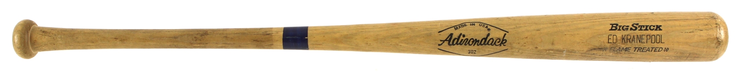 1971-79 Ed Kranepool New York Mets Adirondack Professional Model Game Used Bat (MEARS LOA)