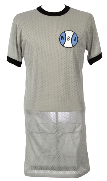 1979 circa Dale Schlueter Western Basketball Association Game Worn Referee Jersye (MEARS LOA)
