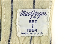 1964 George Susce Washington Senators Game Worn Coaches Jersey (MEARS LOA)