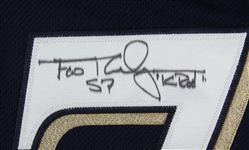 2011 (Oct 13/14) Francisco Rodriguez Milwaukee Brewers Signed Alternate NLCS Jersey w/ GV Memorial Patch (MEARS LOA/JSA/MLB Hologram)