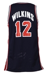 1994 Dominique Wilkins Team USA Toronto World Basketball Championships Jersey (MEARS LOA)