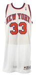 1995-96 Patrick Ewing New York Knicks Game Worn Home Jersey (MEARS LOA