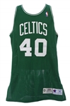 1995-96 Dino Radja Boston Celtics Game Worn Road Jersey (MEARS LOA)