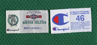 1995-96 Dino Radja Boston Celtics Game Worn Road Jersey (MEARS LOA)
