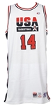 1994 Alonzo Mourning Team USA Toronto World Basketball Championships Jersey (MEARS LOA)