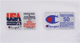1994 Alonzo Mourning Team USA Toronto World Basketball Championships Jersey (MEARS LOA)