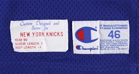 1990-91 Charles Oakley New York Knicks Game Worn Road Jersey (MEARS LOA)