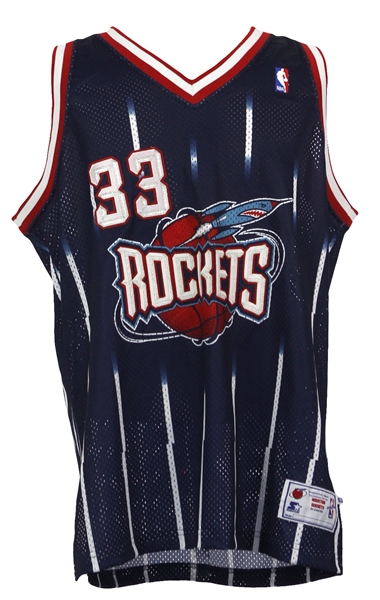 1998-99 Scottie Pippen Signed Houston Rockets Jersey *JSA*