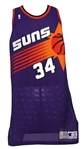 1992-93 Charles Barkley Phoenix Suns Game Worn Road Jersey (MEARS LOA)