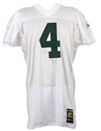 2001 (November 22) Brett Favre Green Bay Packers Thanksgiving Throwback Jersey (MEARS LOA)