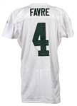 2001 (November 22) Brett Favre Green Bay Packers Thanksgiving Throwback Jersey (MEARS LOA)