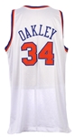 1994-95 Charles Oakley New York Knicks Signed Game Worn Home Jersey (MEARS LOA/JSA)