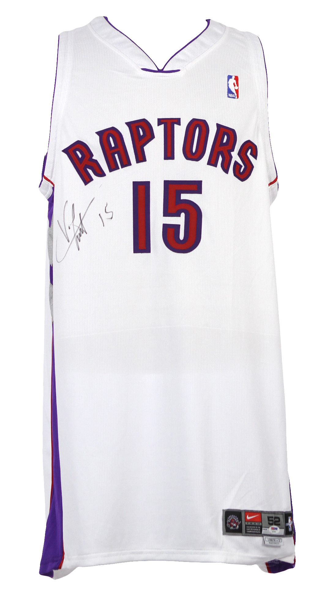 vince carter signed jersey