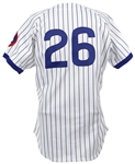 1990 Billy Williams Chicago Cubs Signed All Star Game Jersey (MEARS LOA/JSA)