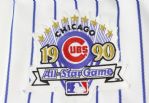 1990 Billy Williams Chicago Cubs Signed All Star Game Jersey (MEARS LOA/JSA)
