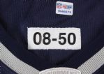 2008 Logan Mankins New England Patriots Signed Game Worn Home Jersey (MEARS LOA & PSA/DNA)