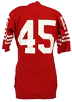 1974-75 Manfred Moore San Francisco 49ers Home Jersey (MEARS LOA)
